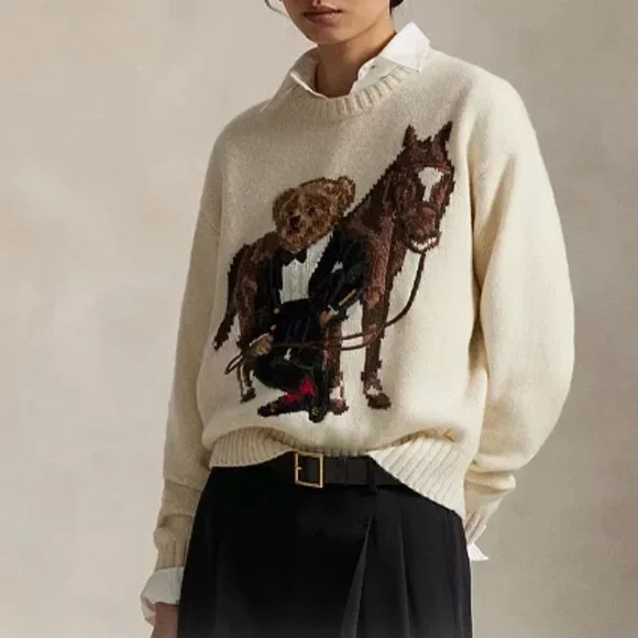 Polo Ralph Lauren
Women's Bear Horse Crewneck Sweater - Picture 2 of 4